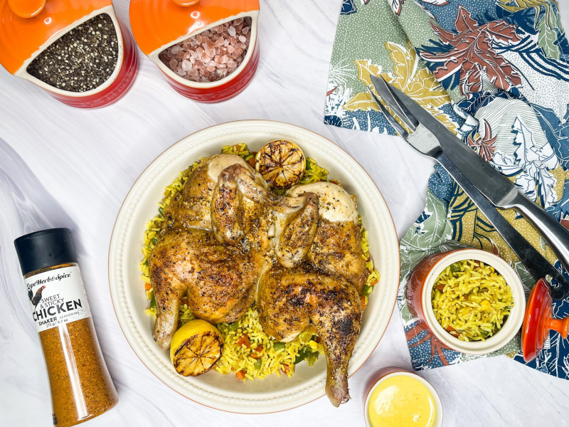 CHICKEN SPATCHKOCK